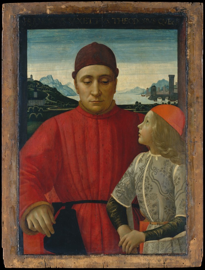 Francesco Sassetti (1421–1490) and His Son Teodoro Domenico Ghirlandaio ca. 1488.jpg